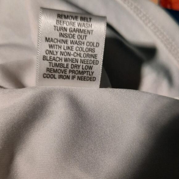 Candie’s Fit Flare XS Caged Neck Rainbow Stripe Dress Womens Graphic Skater Cute - Picture 10 of 10